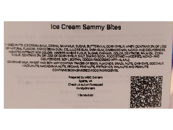 Ice Cream Sammy Bites